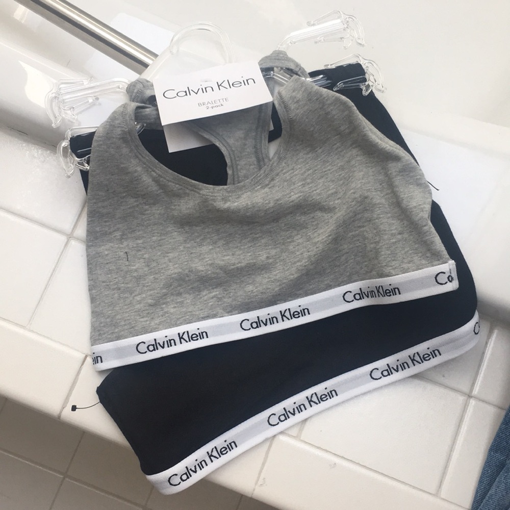 BNWT Calvin Klein 2 pack Bralette